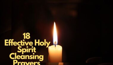Holy Spirit Cleansing Prayers