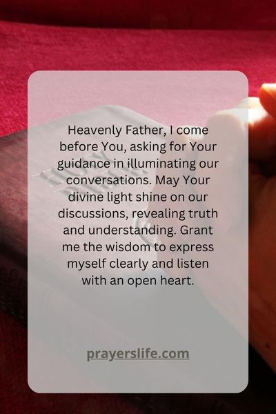 How Prayer Can Illuminate Conversations