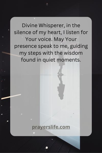 In The Silence Gods Presence Speaks