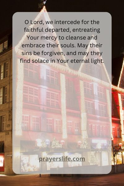Intercession For The Faithful Departed