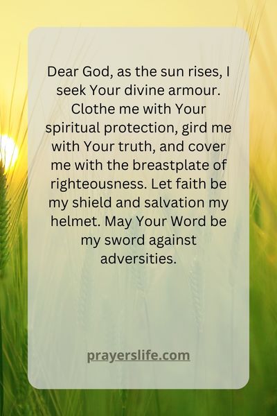 Invocation For Spiritual Armor