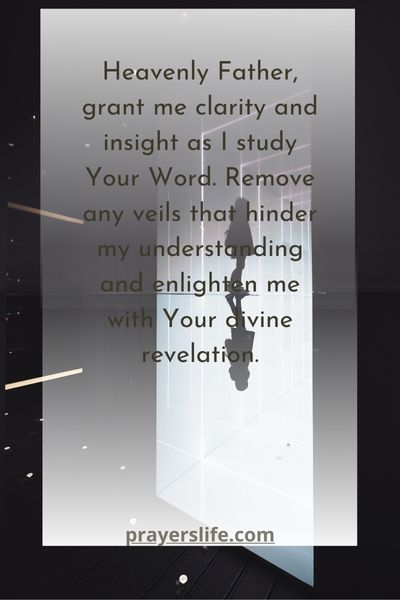 Invoking Clarity And Insight In Prayer