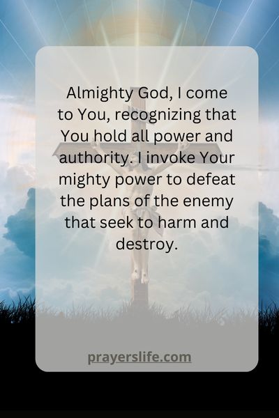 Invoking God'S Power To Defeat The Enemy'S Plans