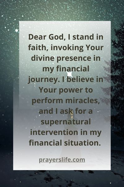 Invoking Prosperity Through A Financial Miracle Prayer