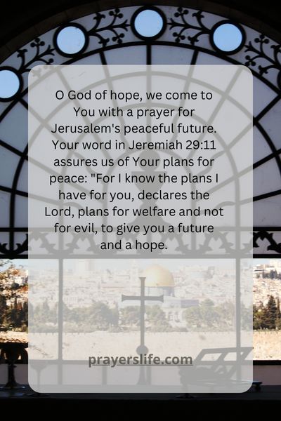 Jerusalem'S Peaceful Future