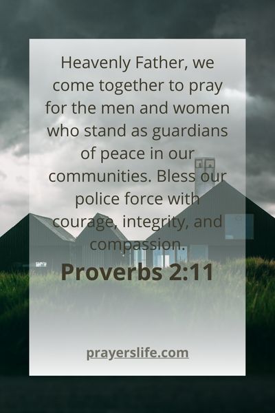 Joining In Prayer For Our Police Force