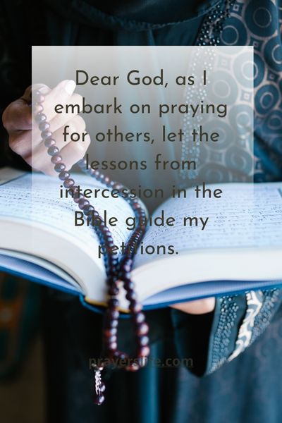 Lessons From Intercession In The Bible