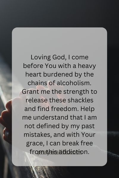 Letting Go Of The Chains Of Alcoholism
