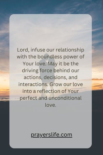 Love Infused Prayer For Relationship Growth