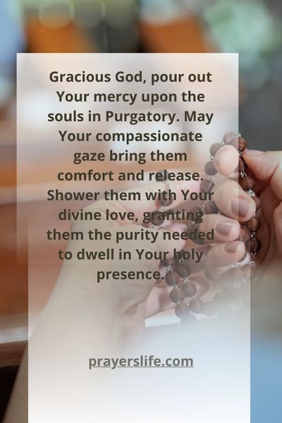 Mercy Prayer For Souls In Purgatory