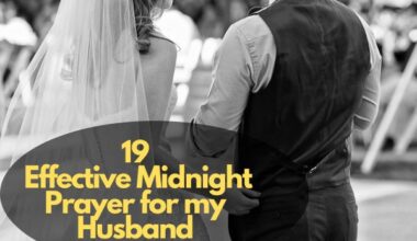 Midnight Prayer For My Husband