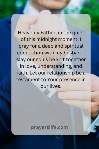 Midnight Prayer: A Spiritual Bond With Your Husband