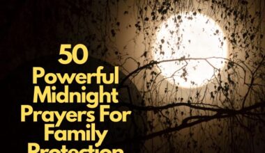 Midnight Prayers For Family Protection