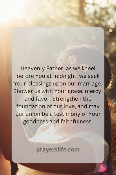 Midnight Prayers For A Stronger Marriage