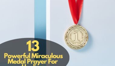 Miraculous Medal Prayer For Healing