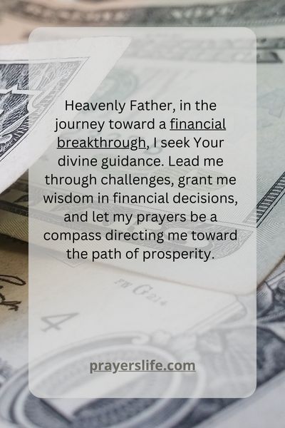 Navigating Challenges With Prayers For Financial Breakthrough