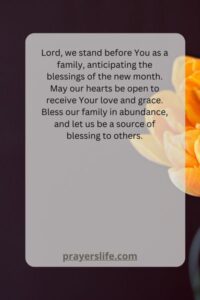 20 Powerful New Month Prayer For Family