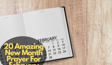New Month Prayer For February