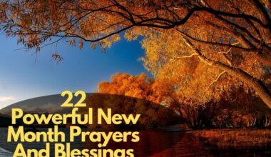 Powerful New Month Prayers And Blessings
