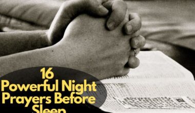 Night Prayers Before Sleep