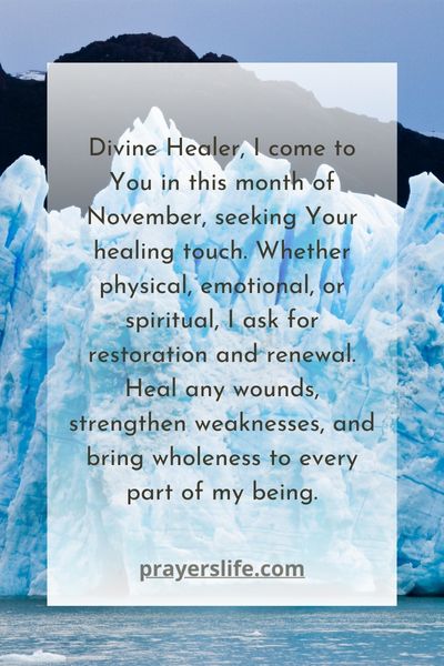 November’s Prayer For Healing And Renewal