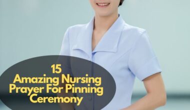 Nursing Prayer For Pinning Ceremony