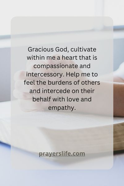 Nurturing A Heart Of Intercession