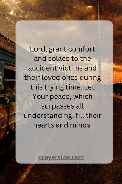 Offering Comfort And Solace