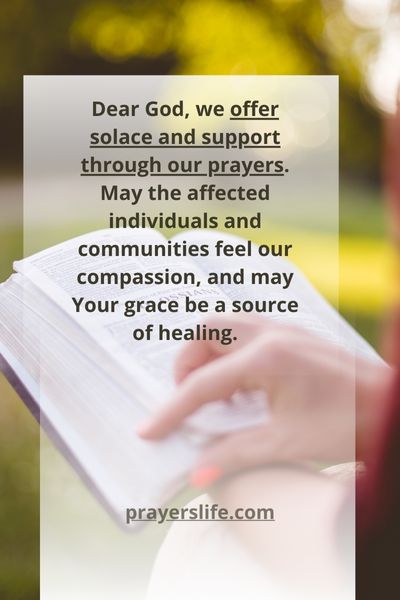 Offering Solace And Support Through Prayer