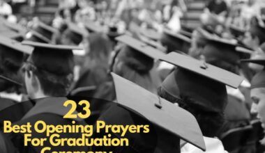 Opening Prayers For Graduation Ceremony