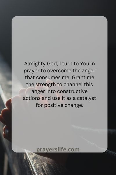 Overcoming Anger Through Faithful Prayer