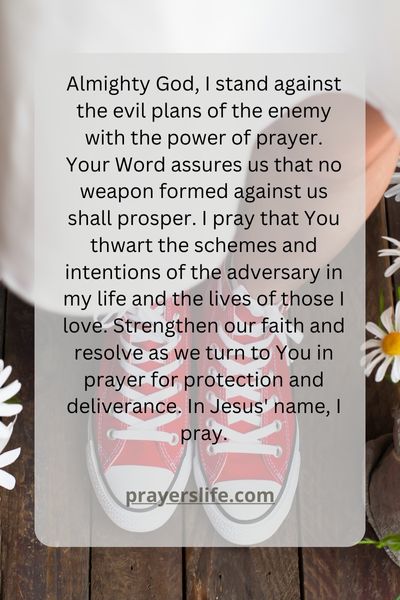 Overcoming Evil Plans With Prayer