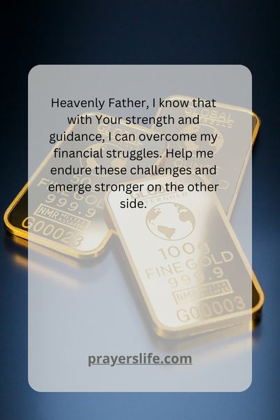 Overcoming Financial Struggles Through Prayer