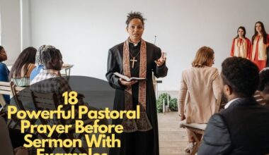 Pastoral Prayer Before Sermon With Examples