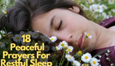 Peaceful Prayers For Restful Sleep