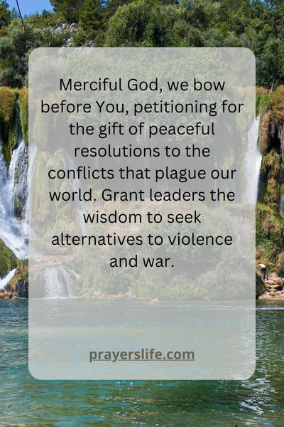 Peaceful Resolution