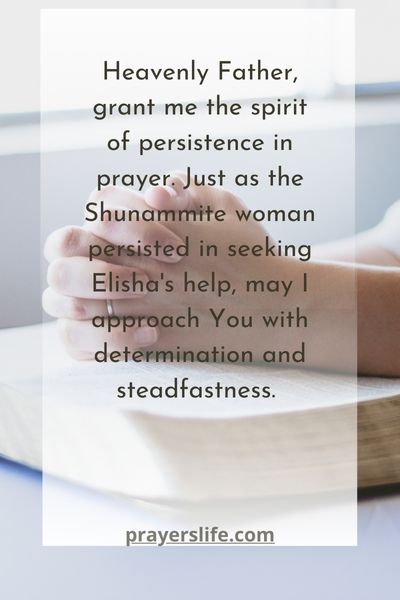 Persistent Prayer