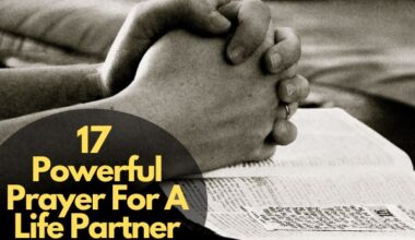 Powerful Prayer For A Life Partner