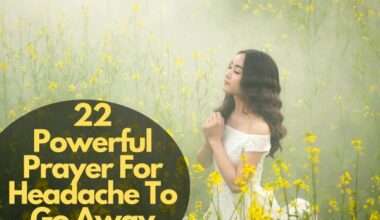 Powerful Prayer For Headache To Go Away
