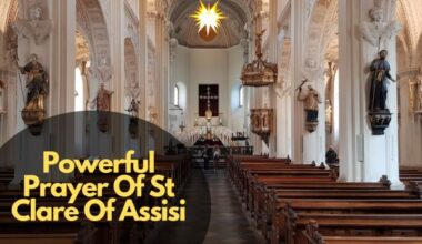 Prayer To St. Clare Of Assisi