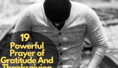 Powerful Prayer Of Gratitude And Thanksgiving