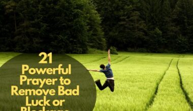 Powerful Prayer To Remove Bad Luck Or Blockage