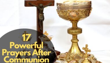 Powerful Prayers After Communion