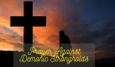 Prayer Against Demonic Strongholds