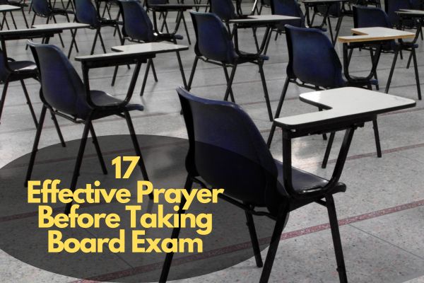Prayer Before Taking Board Exam