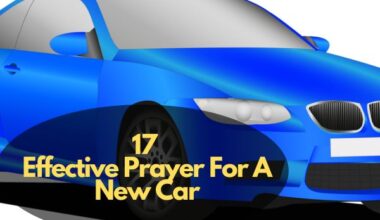 Prayer For A New Car