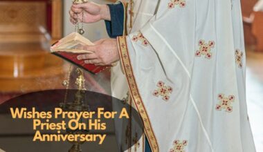 Prayer For A Priest On His Anniversary