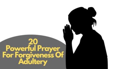 Prayer For Forgiveness Of Adultery