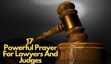 Prayer For Lawyers And Judges