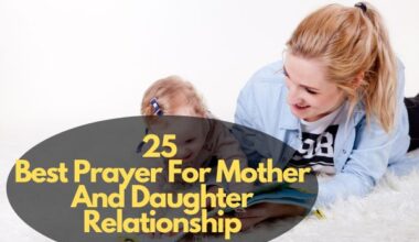 25 Best Prayers For Mother And Daughter Relationship
